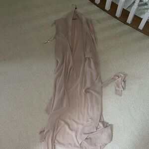 Nude duster